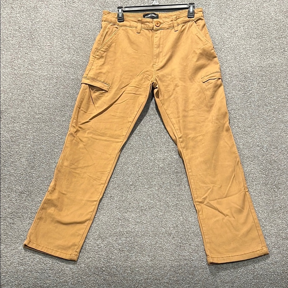Men's Tan Cargo Pants